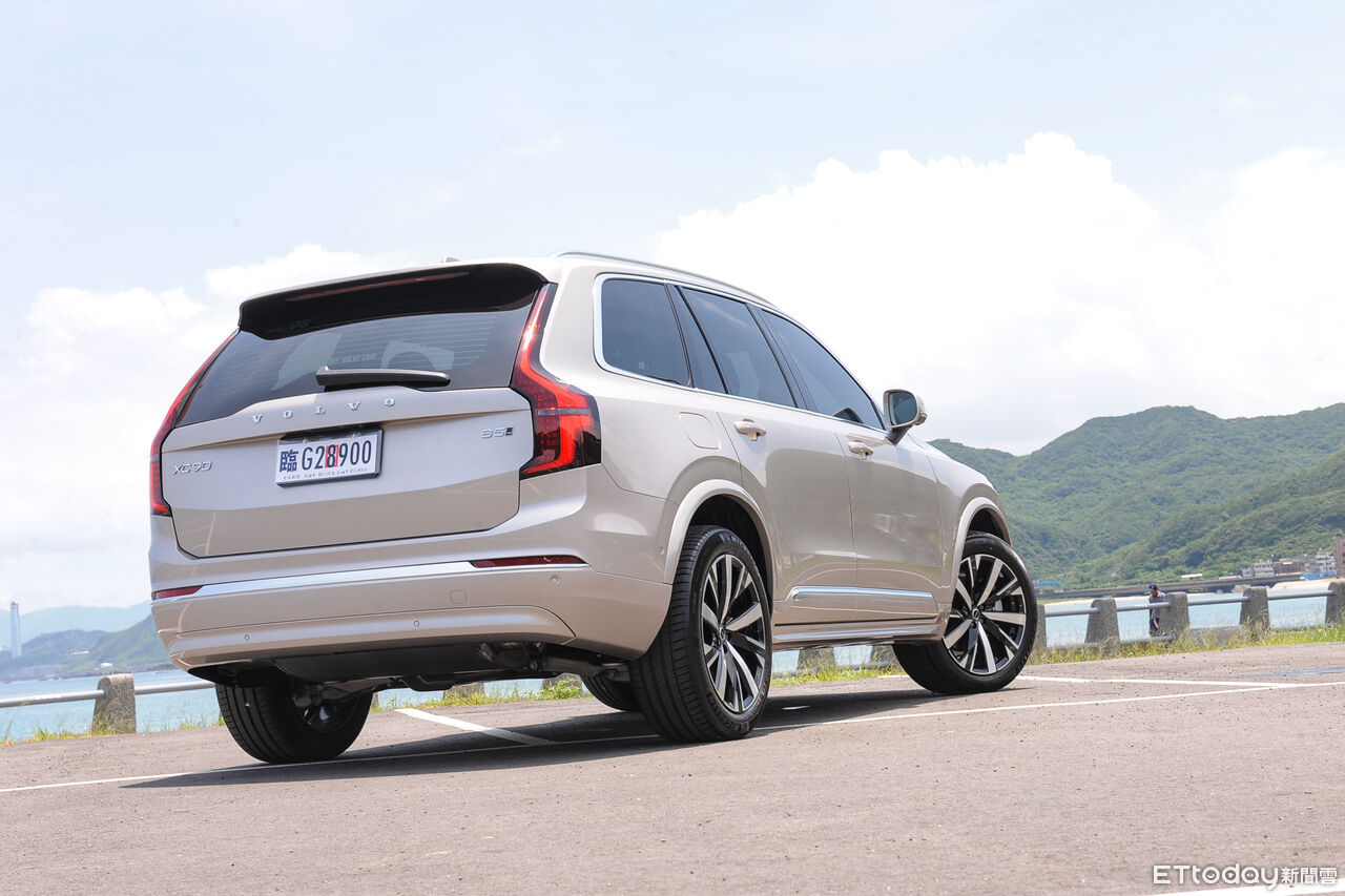 ▲Volvo XC90二度小改。（圖／記者林鼎智攝）