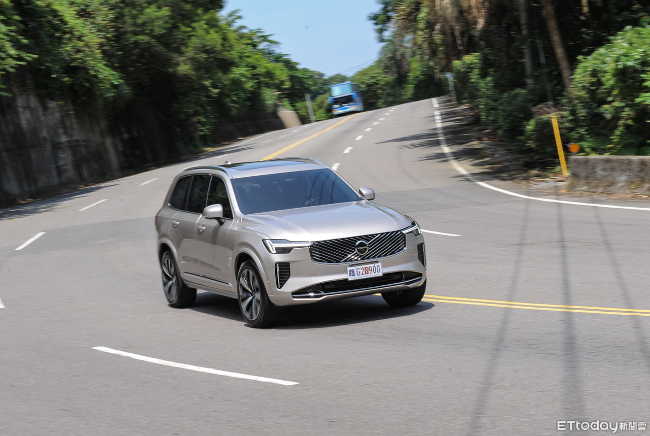 ▲Volvo XC90二度小改 。（圖／記者林鼎智攝）
