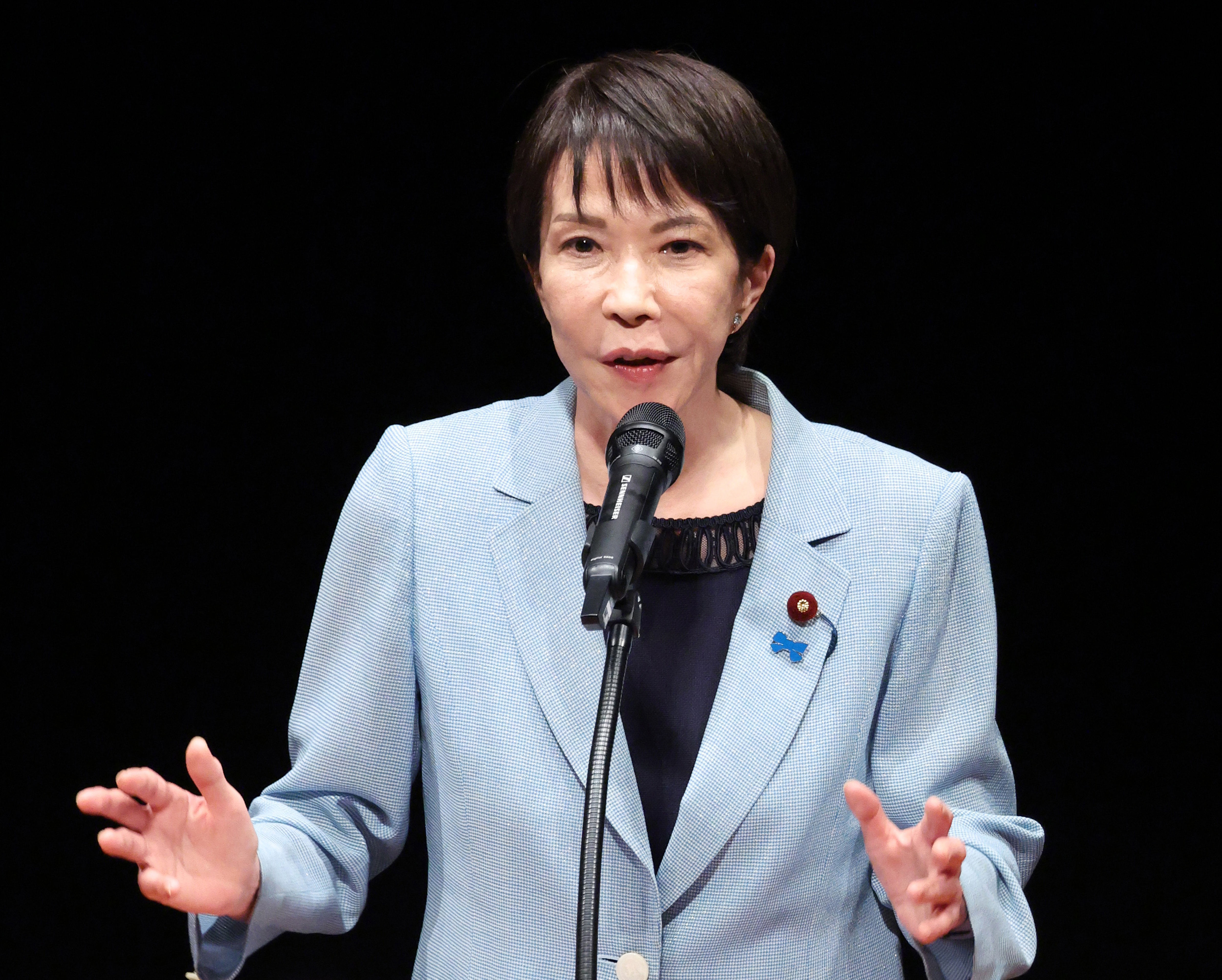 ▲▼自民黨總裁候選人高市早苗。(圖/達志影像/美聯社)