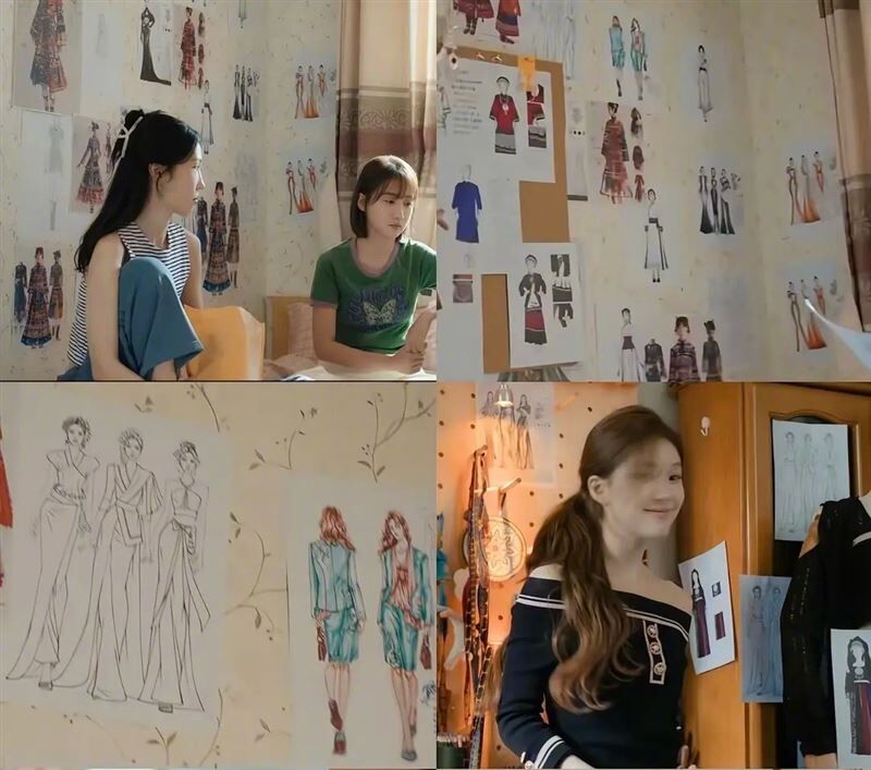 ▲趙露思《許我耀眼》爆盜圖。（圖／翻攝自微博）