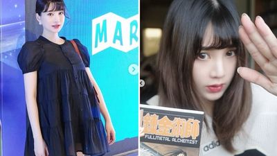 「鄉民女神」產後1個月身材超不科學！信義區放風全被拍…已瘦出腰身