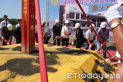 雲林四湖消防分隊新建動工　縣府自籌補足經費...打造救災堡壘