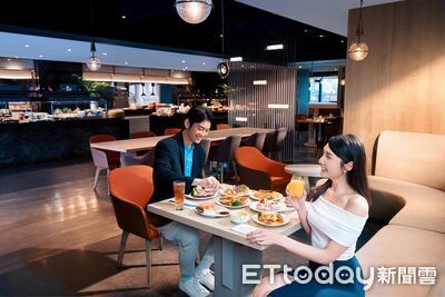 台北新板希爾頓周年優惠　Buffet餐廳雙人同行第2人半價