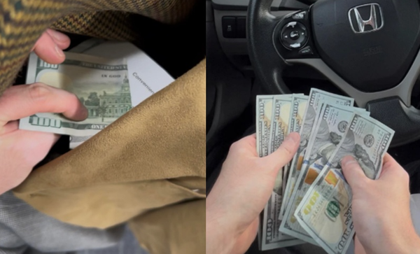 男二手商店挖寶　西裝口袋發現「2萬元現金」嗨爆：剛好很缺錢。（圖／翻攝自Reddit）