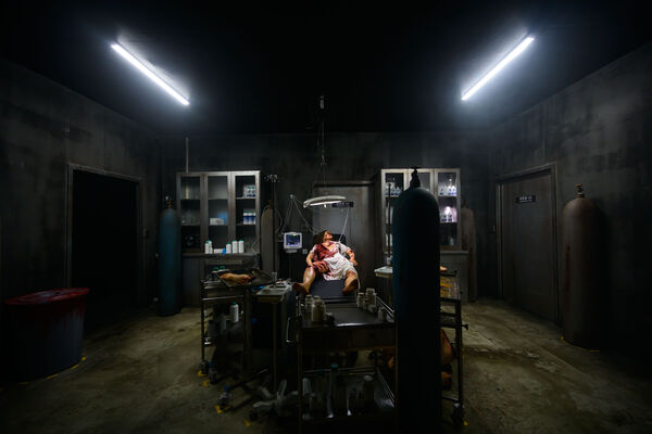 ▲香港海洋公園「哈囉喂全園祭2025」將於10月10日正式啟動,H25．慄,Trip.com 呈獻：詭宅獻祭。（圖／香港海洋公園提供）