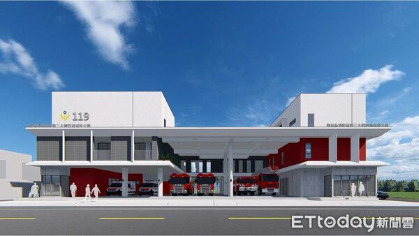 ▲雲林縣消防局四湖消防分隊新建工程動工典禮。（圖／記者游瓊華翻攝）