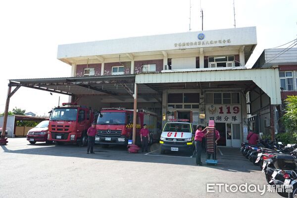 ▲雲林縣消防局四湖消防分隊新建工程動工典禮。（圖／記者游瓊華翻攝）