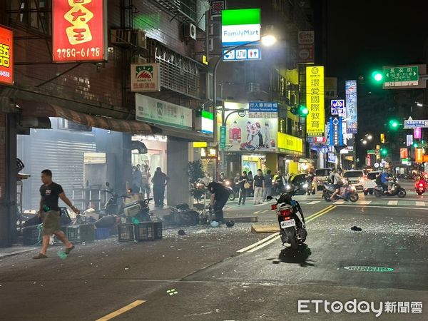 ▲蘆洲便當店氣爆，7人受傷送醫。（圖／民眾提供）