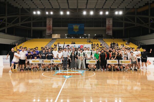 ▲2025年新南向國際籃球賽，文化大學攜手五亞洲勁旅以球會友交流。（圖／中國文化大學提供）