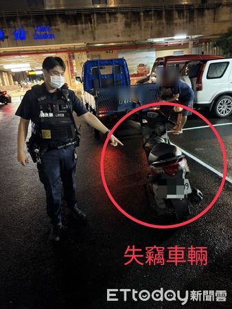 ▲潮方警巡邏啟動AI警勤系統，查獲偽照車牌。（圖／記者陳崑福翻攝）