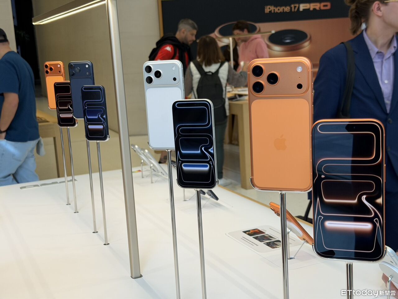 ▲▼iPhone,iPhone17,iPhonAir,iPhone17Pro。（圖／記者蘇晟彥攝）
