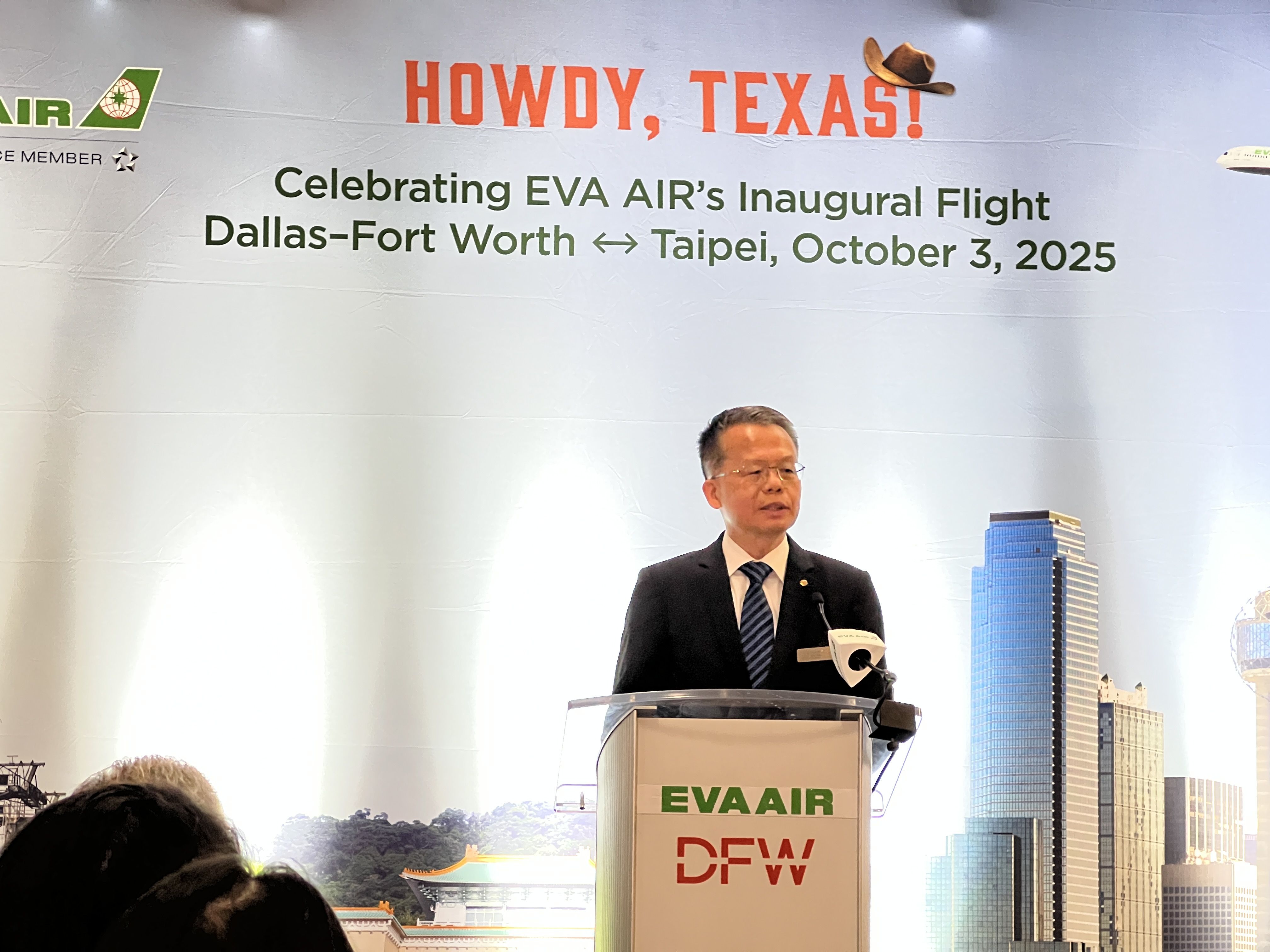 ▲▼長榮航空達拉斯首航。（圖／記者高兆麟攝）