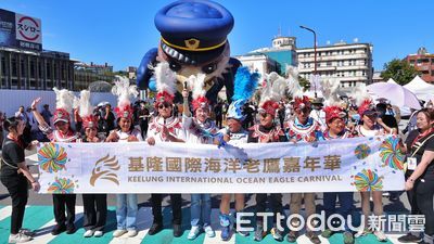 海洋老鷹嘉年華15週年 台日墨團隊共同點亮基隆港灣