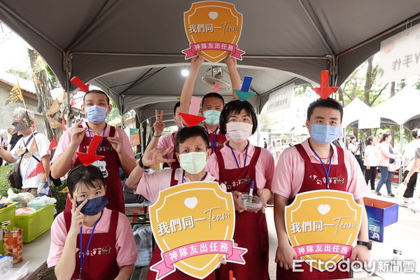 ▲伊甸基金會「無障礙生活節」4日在台南水交社文化園區登場，吸引民眾熱情參與。（記者林東良翻攝，下同）