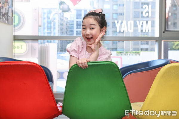 ▲葉子綺金鐘專訪。（圖／記者林敬旻攝）