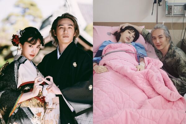 ▲▼熊仔拍妻產前挨針畫面做成歌「不小心笑超爽」遭炎上。（圖／翻攝自Instagram／poeteknology）