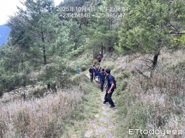 ▲▼台中男獨爬麟趾山「突然走不動」斷氣　電擊CPR搶救仍不治。（圖／記者高堂堯翻攝）