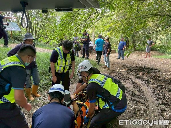 ▲▼ 苗栗關刀山步道昨日發生一起登山客昏迷死亡的意外 。（圖／記者楊永盛翻攝）