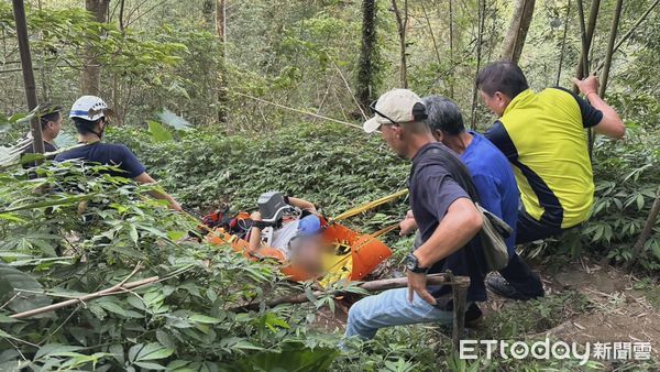 ▲▼ 苗栗關刀山步道昨日發生一起登山客昏迷死亡的意外 。（圖／記者楊永盛翻攝）