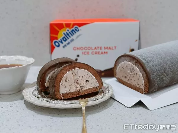 ▲▼COLD STONE推出「阿華田可可麥芽冰心捲」。（圖／記者蕭筠攝）