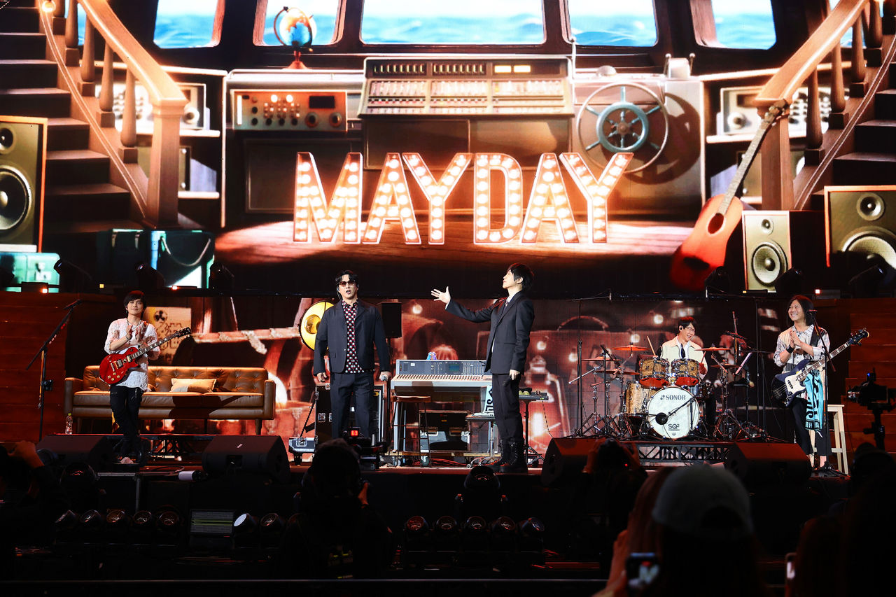 ▲▼ 五月天超犀利趴，嘉賓蕭煌奇。（圖／相信音樂提供）