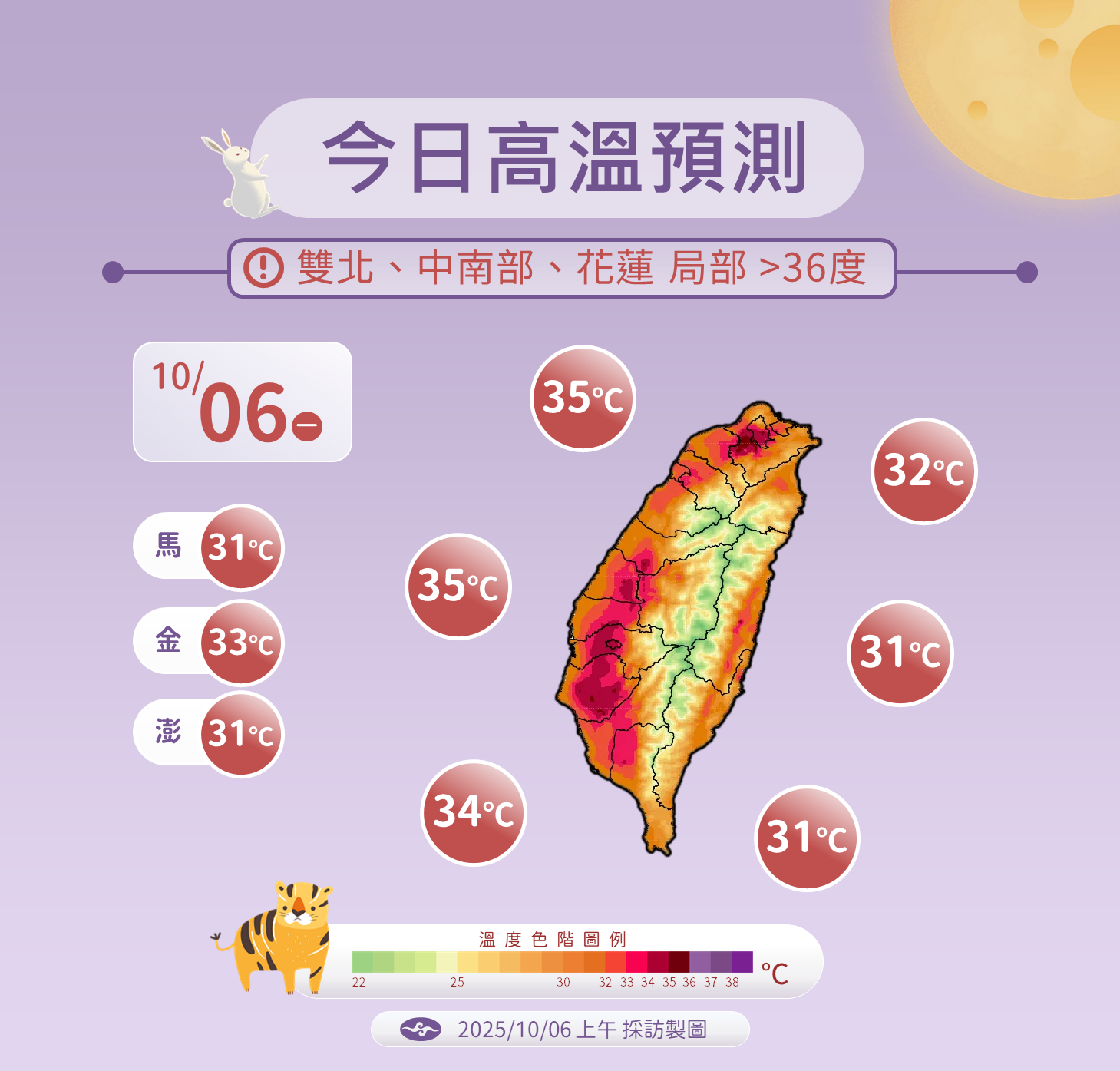 ▲▼未來一周天氣。（圖／氣象署提供）