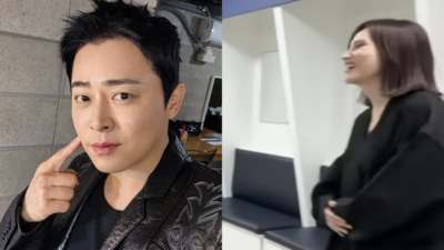 曹政奭愛妻挺5月孕肚現身!四肢超纖細 男星驚呼:看不出來懷孕