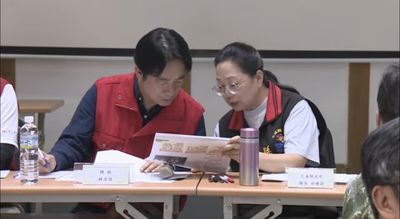 賴清德、徐榛蔚同框咬耳朵 承諾解決堰塞湖!下令做好4基本功