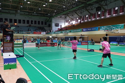 千名選手中興大學揮拍　「希望之盃」見證台灣羽球實力