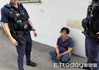 壯碩通緝男遇警狂奔頻問：我怎麼了　跑不到50公尺就體虛被逮