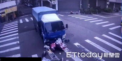 中秋傳悲劇!佳節沒休息市場擺攤途中遇劫 女騎士慘遭菜車撞死