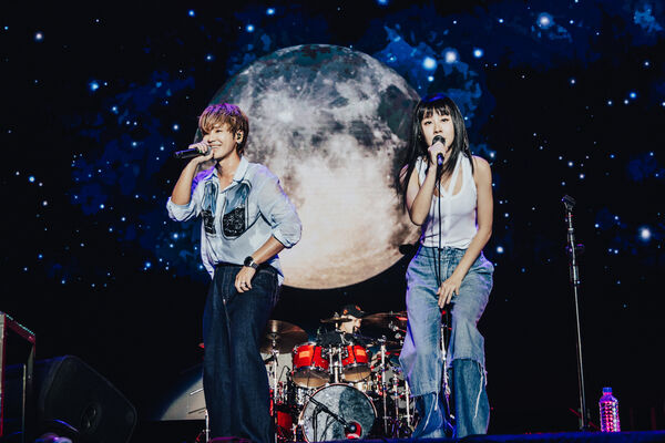 ▲▼鼓鼓和白安炒熱現場氣氛。（圖／新視紀整合行銷提供）