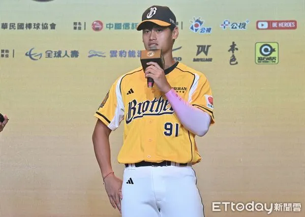▲▼ 黑豹旗學長張祖恩出席2025中信盃黑豹旗記者會。（圖／記者李毓康攝）