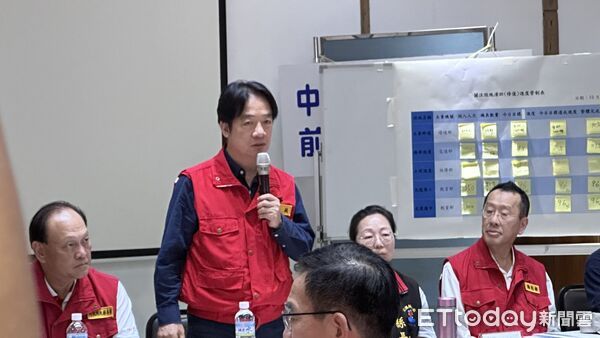 ▲▼中秋前夕賴清德喊話感謝「鏟子超人們」：這是台灣令人欽佩的地方。（圖／記者賴文萱攝）