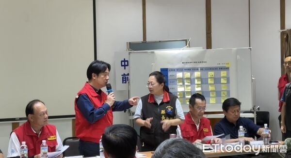 ▲▼中秋前夕賴清德喊話感謝「鏟子超人們」：這是台灣令人欽佩的地方。（圖／記者賴文萱攝）