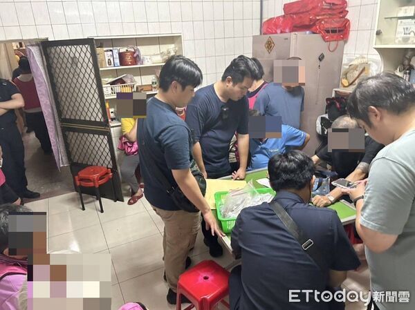 ▲潮州警方查獲阮姓男子涉嫌經營賭場。（圖／記者陳崑福翻攝）