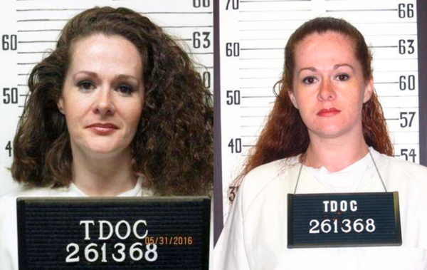 ▲▼美國田納西州女性死囚派克（Christa Gail Pike），因18歲時慘忍虐殺情敵而被判處死刑；圖右為2007年拍攝。（圖左／達志影像／美聯社、圖右／路透社）