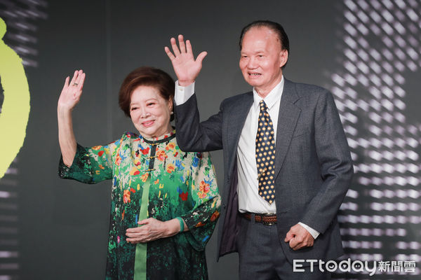 ▲▼「金鐘60/60特展」 開幕記者會-陳淑芳、葉輝龍。（圖／記者周宸亘攝）