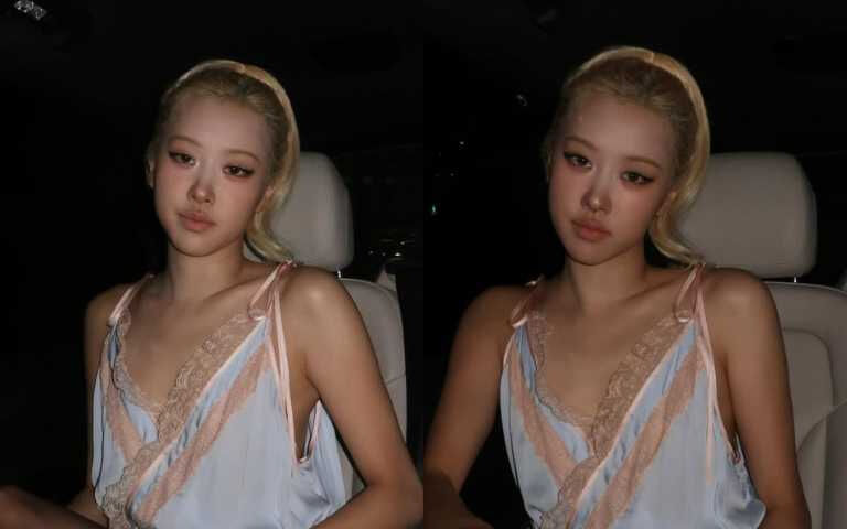 ROS&Eacute; 「無鼻樑寶寶妝」爆紅！超適合長臉、塌鼻樑女生，「橫向鼻影」畫法擁有純欲童顏感