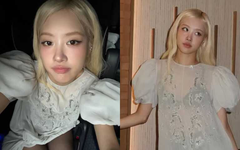 ROS&Eacute; 「無鼻樑寶寶妝」爆紅！超適合長臉、塌鼻樑女生，「橫向鼻影」畫法擁有純欲童顏感