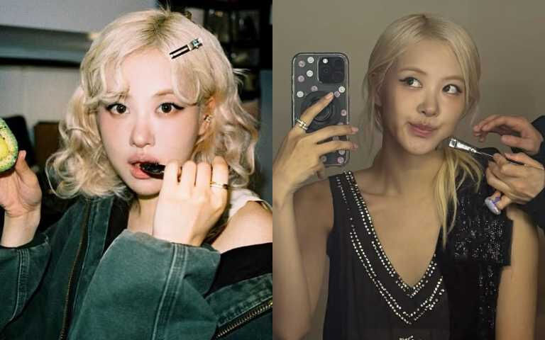 ROS&Eacute; 「無鼻樑寶寶妝」爆紅！超適合長臉、塌鼻樑女生，「橫向鼻影」畫法擁有純欲童顏感