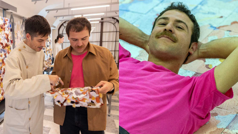 是藝術裝置還是精品包？FENDI這顆Peekaboo靠彩色水泥雕出溫柔奢華、驚艷全場