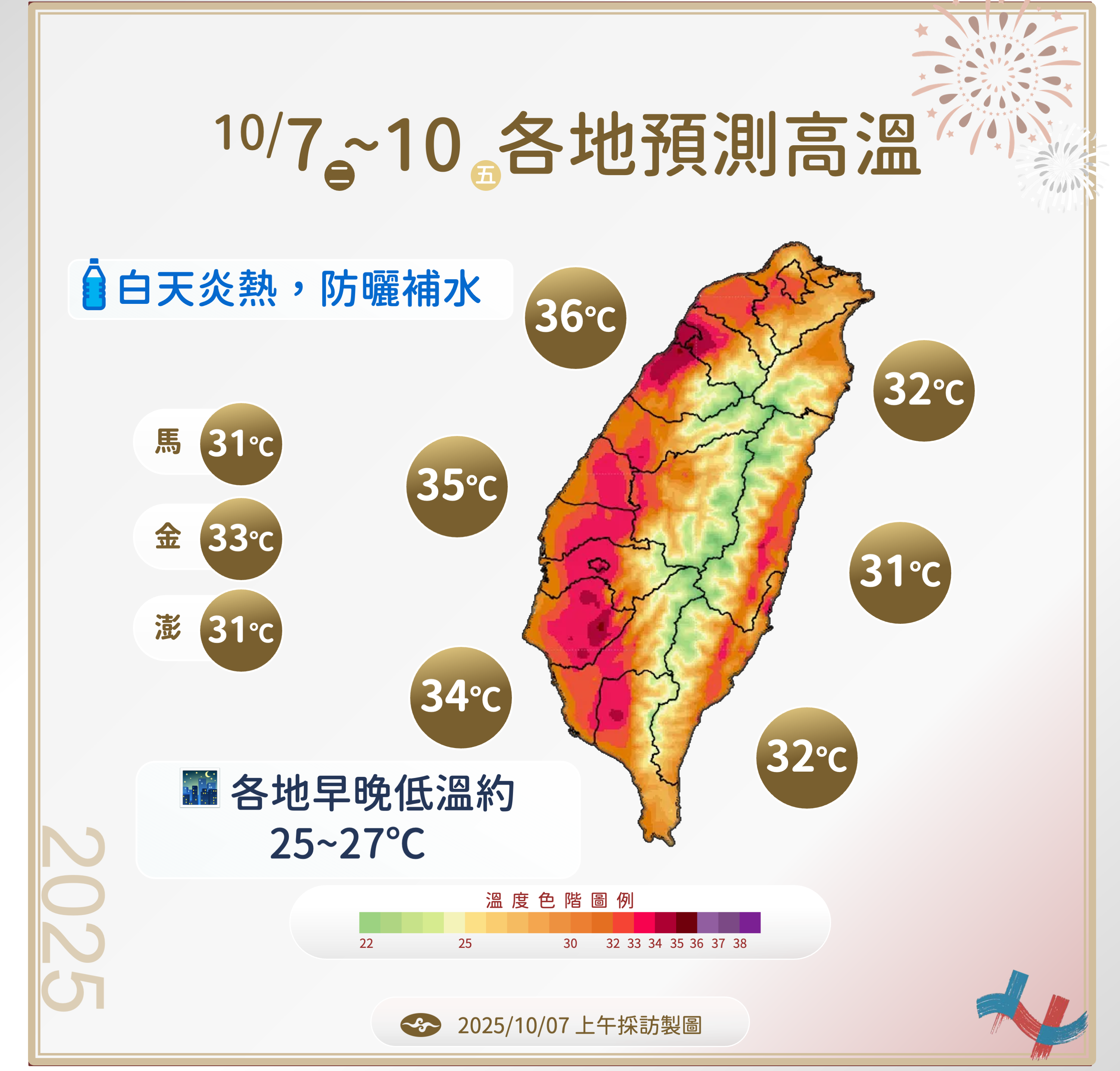 ▲▼未來一周天氣。（圖／氣象署提供）