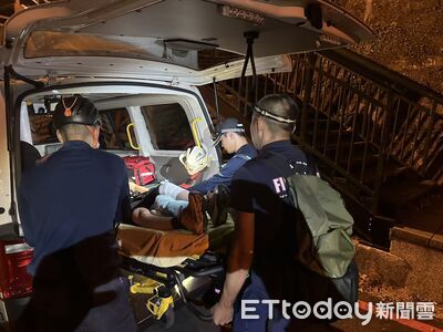 登谷關波津加山14小時未準備好 女山友膝蓋擦挫傷背負下山