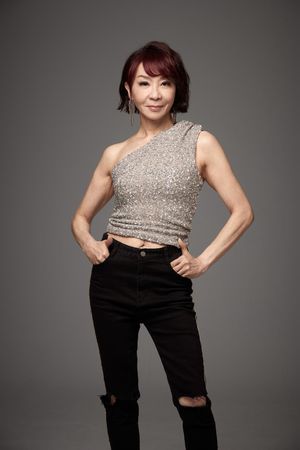 ▲▼ 「環球貿易廣場ICC」夜間燈幕上，亮起「美好時光」宛若為范怡文打歌。（圖／翰森娛樂提供）