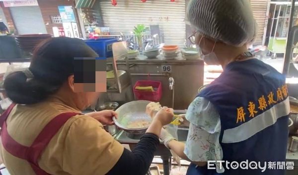 ▲屏東縣政府衛生局追查市售大腸。（圖／屏東縣政府提供）