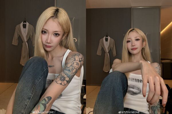 ▲▼乃萬才捲《新說唱》導演小三疑雲　「暴瘦剩不到42kg」嚇壞：歷史新低。（圖／翻攝自微博／乃萬N1NEONE）