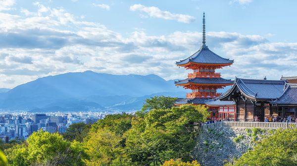▲▼日本京都清水寺三重塔。（圖／VCG）
