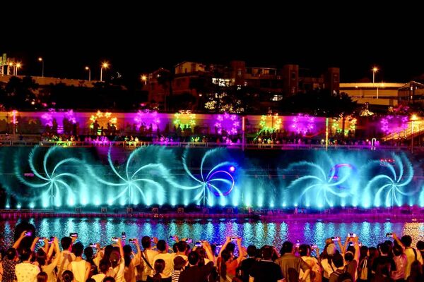 ▲2025台北水舞嘉年華10／7起全面恢復展演,10／7-10／19天天都有精彩水舞秀。（圖／觀傳局提供）