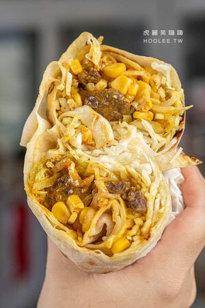 ▲▼楠梓必吃異國料理咖哩羊肉墨西哥捲餅。（圖／部落客虎麗提供）